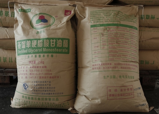 Food Grade E471 อิมัลซิไฟเออร์อาหาร CAS 123-94-4